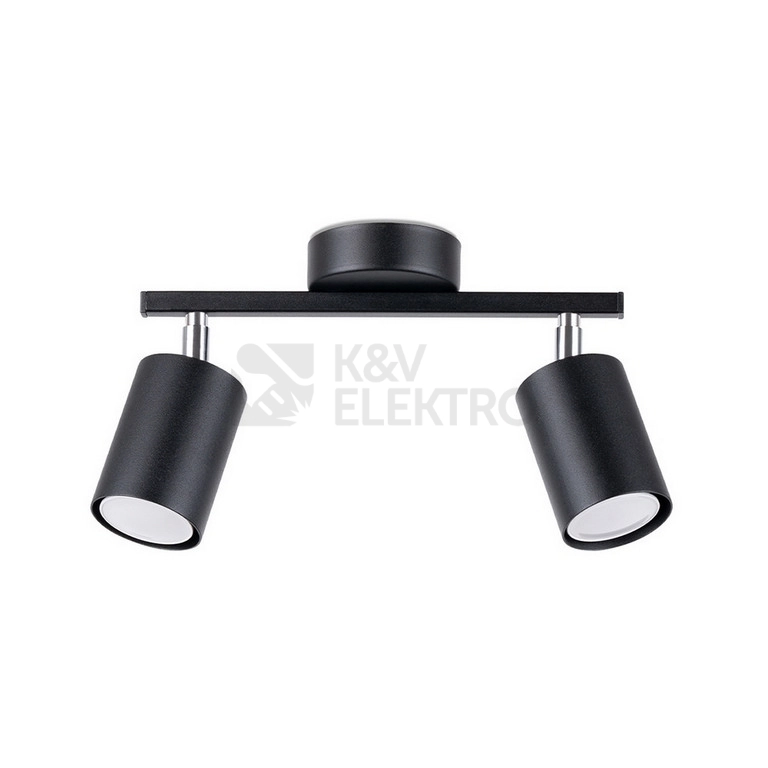 Obrázek produktu Stropní svítidlo SOLLUX LEMMI 2 černé GU10 2x40W bez žárovky SL.1127 0