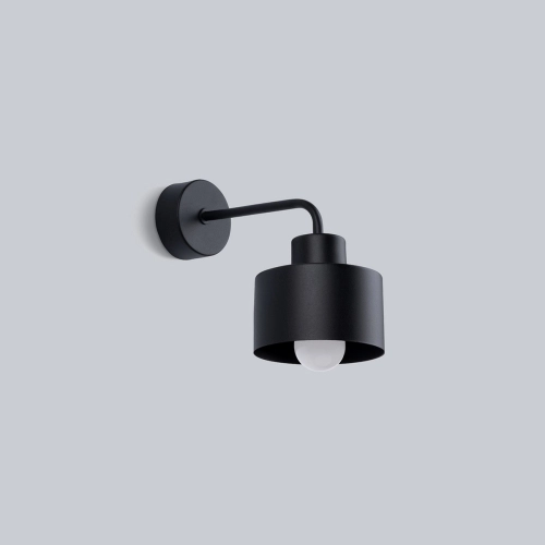 Nástěnné svítidlo SOLLUX SAVAR 1 černé E27 1x60W bez žárovky SL.1129 (obrázek 3)