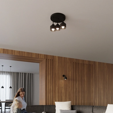 Nástěnné svítidlo SOLLUX SAVAR 1 černé E27 1x60W bez žárovky SL.1129 (obrázek 7)