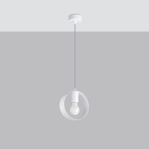 Závěsné svítidlo SOLLUX TITRAN 1 bílé E27 1x60W bez žárovky SL.1137 (obrázek 3)