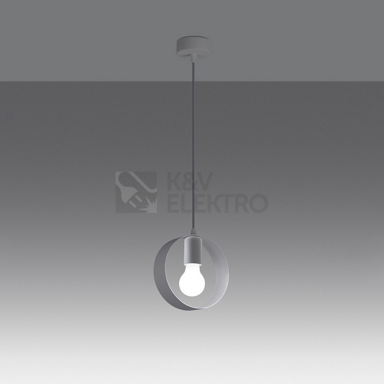 Obrázek produktu Závěsné svítidlo SOLLUX TITRAN 1 bílé E27 1x60W bez žárovky SL.1137 2