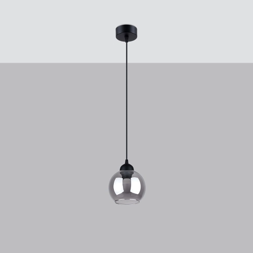 Závěsné svítidlo SOLLUX ALINO 1 černé E27 1x60W bez žárovky SL.1141 (obrázek 3)