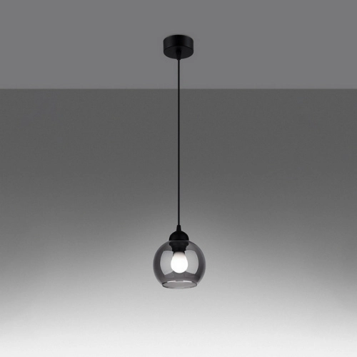 Závěsné svítidlo SOLLUX ALINO 1 černé E27 1x60W bez žárovky SL.1141 (obrázek 4)