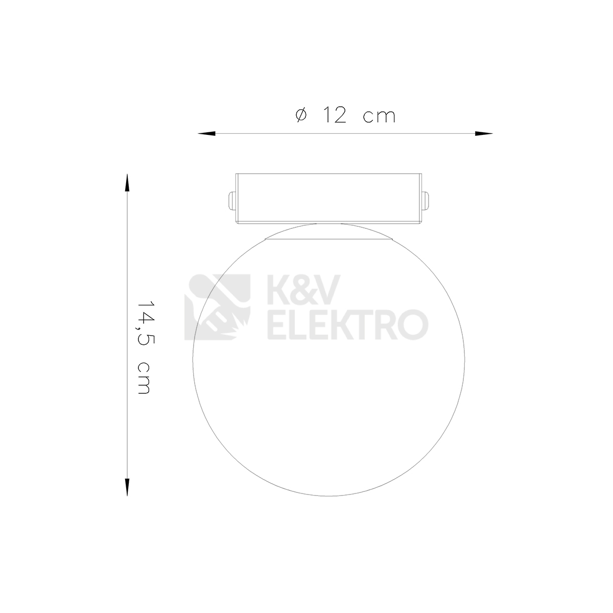 Obrázek produktu Stropní svítidlo SOLLUX YOLI 1 bílé G9 1x12W bez žárovky SL.1146 3