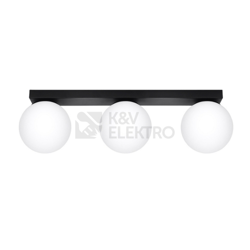 Stropní svítidlo SOLLUX YOLI 3 černé G9 3x12W bez žárovky SL.1153