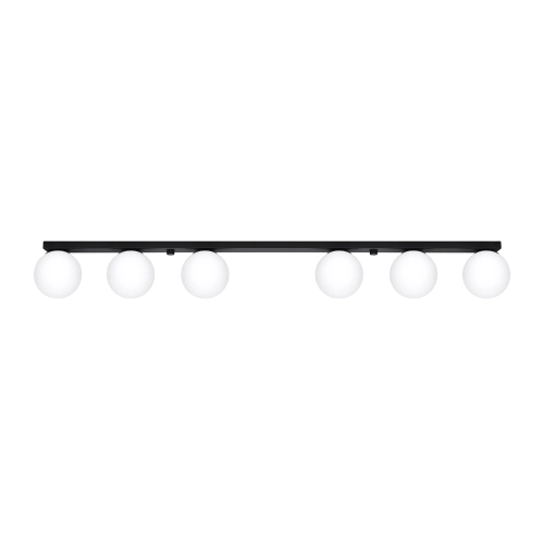 Stropní svítidlo SOLLUX YOLI 6 černé G9 6x12W bez žárovky SL.1155