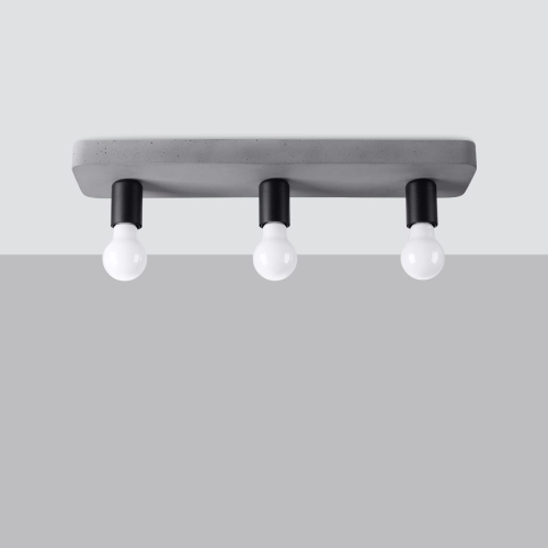 Stropní svítidlo SOLLUX TAVO 3 E27 3x15W bez žárovky SL.1158 (obrázek 3)