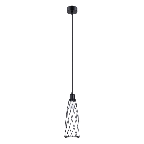 Závěsné svítidlo SOLLUX SUBA 1 černé E27 1x15W bez žárovky SL.1165