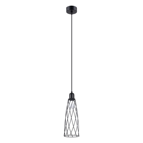 Závěsné svítidlo SOLLUX SUBA 1 černé E27 1x15W bez žárovky SL.1165