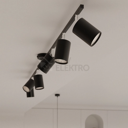 Obrázek produktu Stropní svítidlo SOLLUX LEMMI 4L černé GU10 4x10W bez žárovky SL.1168 5