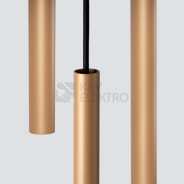 Obrázek produktu Závěsná lampa SOLLUX PASTELO 3P zlatá G9 3x8W bez žárovky SL.1172 3