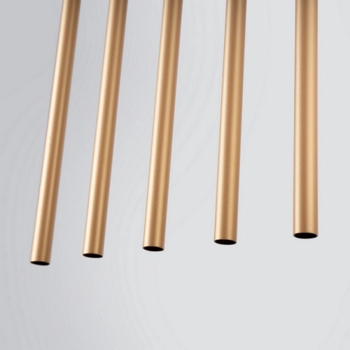 Závěsná lampa SOLLUX PASTELO 5L zlatá G9 5x8W bez žárovky SL.1173 (obrázek 8)