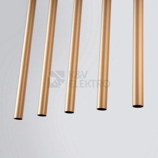 Obrázek produktu Závěsná lampa SOLLUX PASTELO 5L zlatá G9 5x8W bez žárovky SL.1173 3