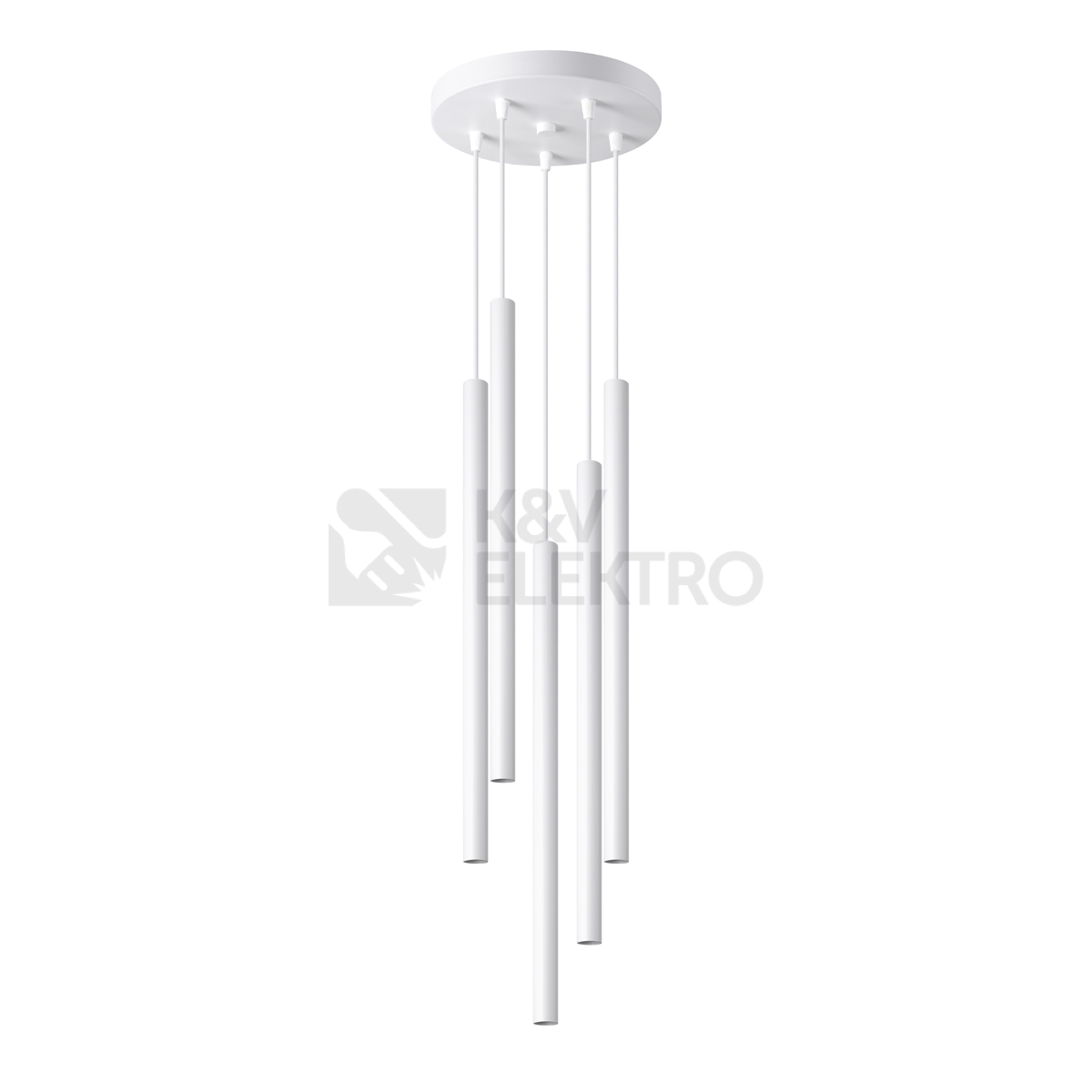 Obrázek produktu Závěsná lampa SOLLUX PASTELO 5P bílá G9 5x8W bez žárovky SL.1175 0