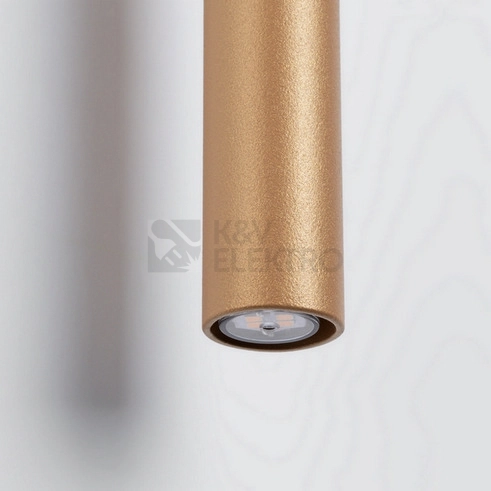 Obrázek produktu Nástěnné svítidlo SOLLUX PASTELO 2 zlaté G9 2x8W bez žárovky SL.1179 3
