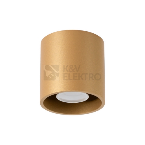 Stropní svítidlo SOLLUX ORBIS 1 zlaté GU10 1x10W bez žárovky SL.1180