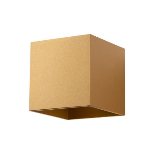 Nástěnné svítidlo SOLLUX QUAD 1 zlaté G9 1x8W bez žárovky SL.1183