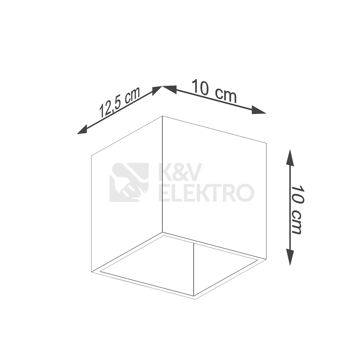 Obrázek produktu Nástěnné svítidlo SOLLUX QUAD 1 zlaté G9 1x8W bez žárovky SL.1183 4