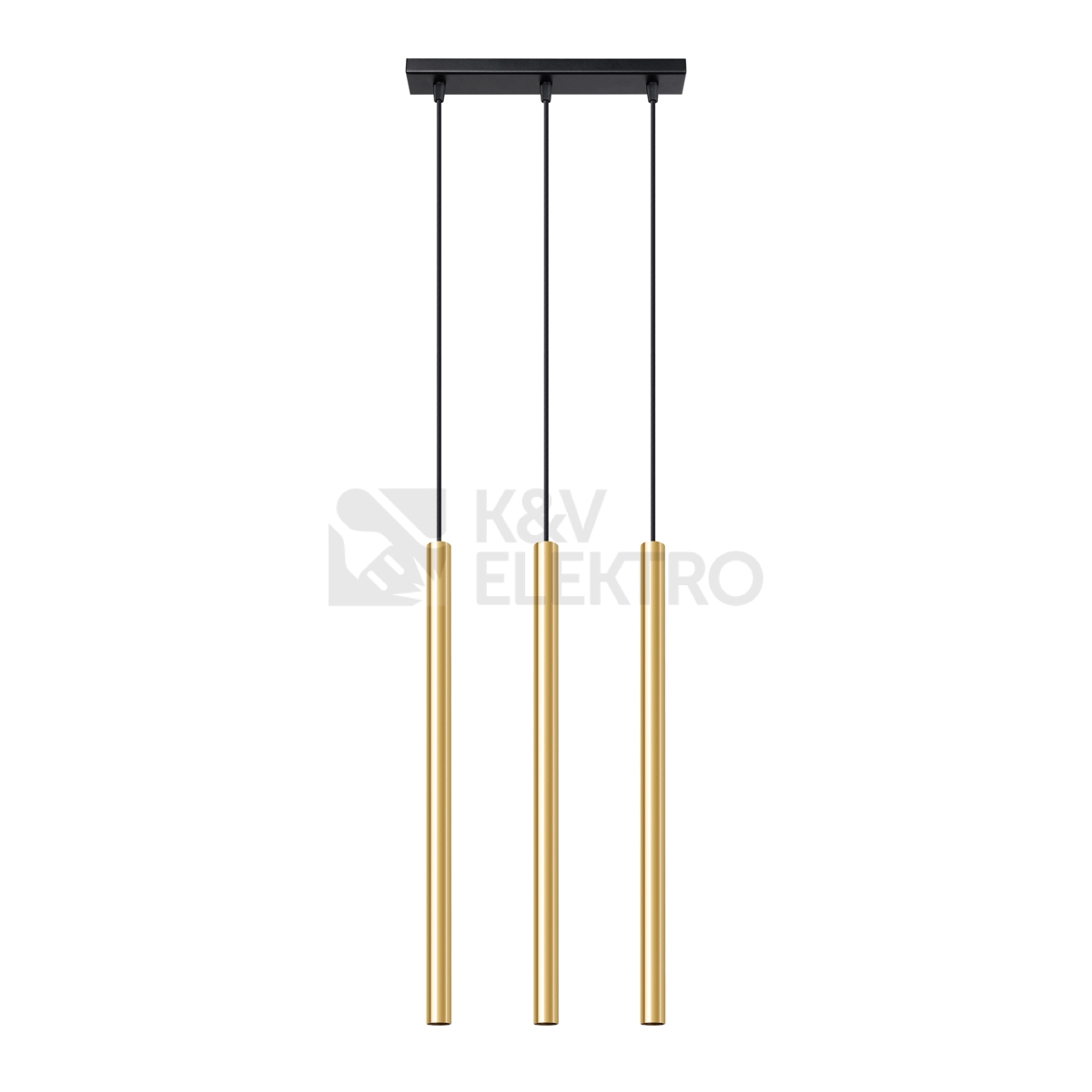 Obrázek produktu Závěsná lampa SOLLUX PASTELO 3L leštěné zlato G9 3x8W bez žárovky SL.1196 0