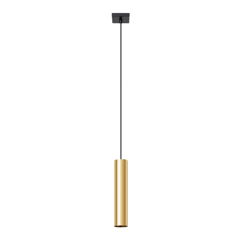 Závěsná lampa SOLLUX LAGOS 1 leštěné zlato GU10 1x10W bez žárovky SL.1200