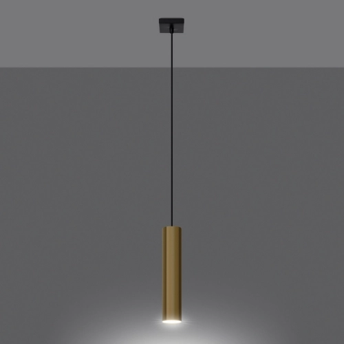 Závěsná lampa SOLLUX LAGOS 1 leštěné zlato GU10 1x10W bez žárovky SL.1200 (obrázek 6)