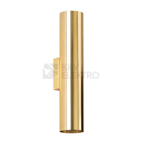 Nástěnné svítidlo SOLLUX LAGOS 2 leštěné zlaté GU10 2x10W bez žárovky SL.1202