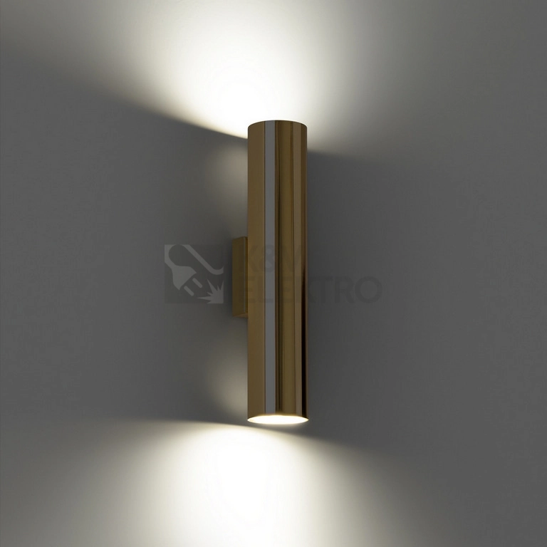 Obrázek produktu Nástěnné svítidlo SOLLUX LAGOS 2 leštěné zlaté GU10 2x10W bez žárovky SL.1202 2
