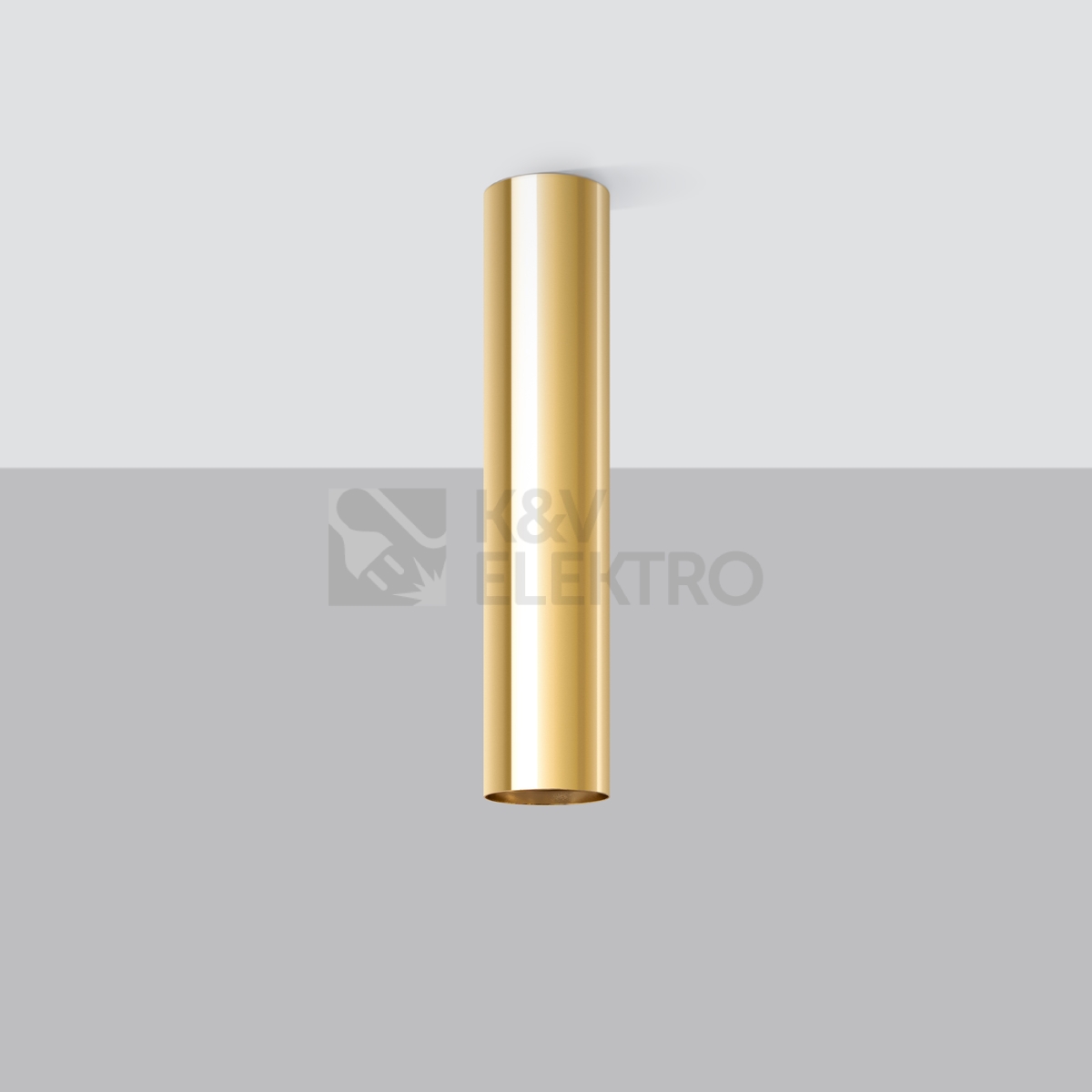 Obrázek produktu Stropní svítidlo SOLLUX LAGOS 30 leštěné zlaté GU10 1x10W bez žárovky SL.1203 1
