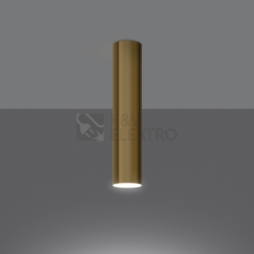 Obrázek produktu Stropní svítidlo SOLLUX LAGOS 30 leštěné zlaté GU10 1x10W bez žárovky SL.1203 2
