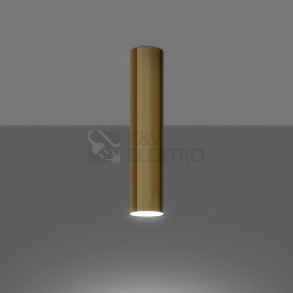 Obrázek produktu Stropní svítidlo SOLLUX LAGOS 30 leštěné zlaté GU10 1x10W bez žárovky SL.1203 2