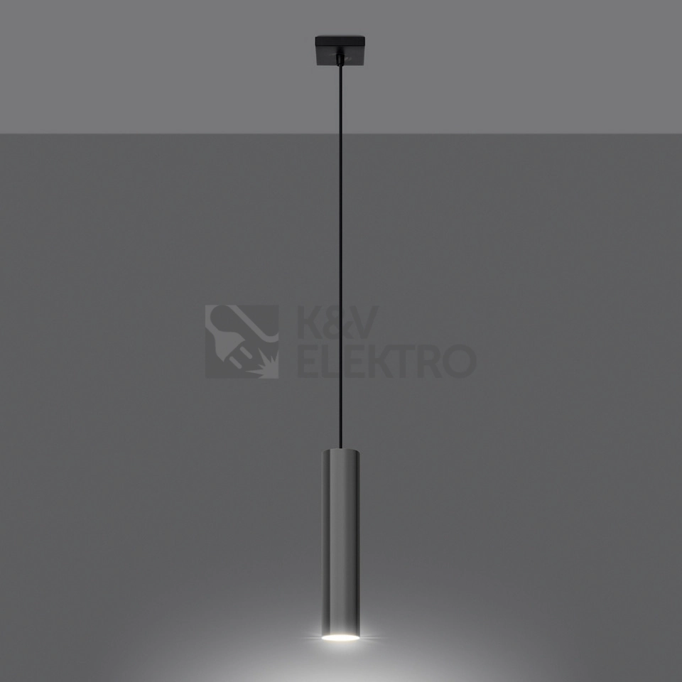 Obrázek produktu Závěsné svítidlo SOLLUX LAGOS 1 chrom GU10 1x10W bez žárovky SL.1204 2