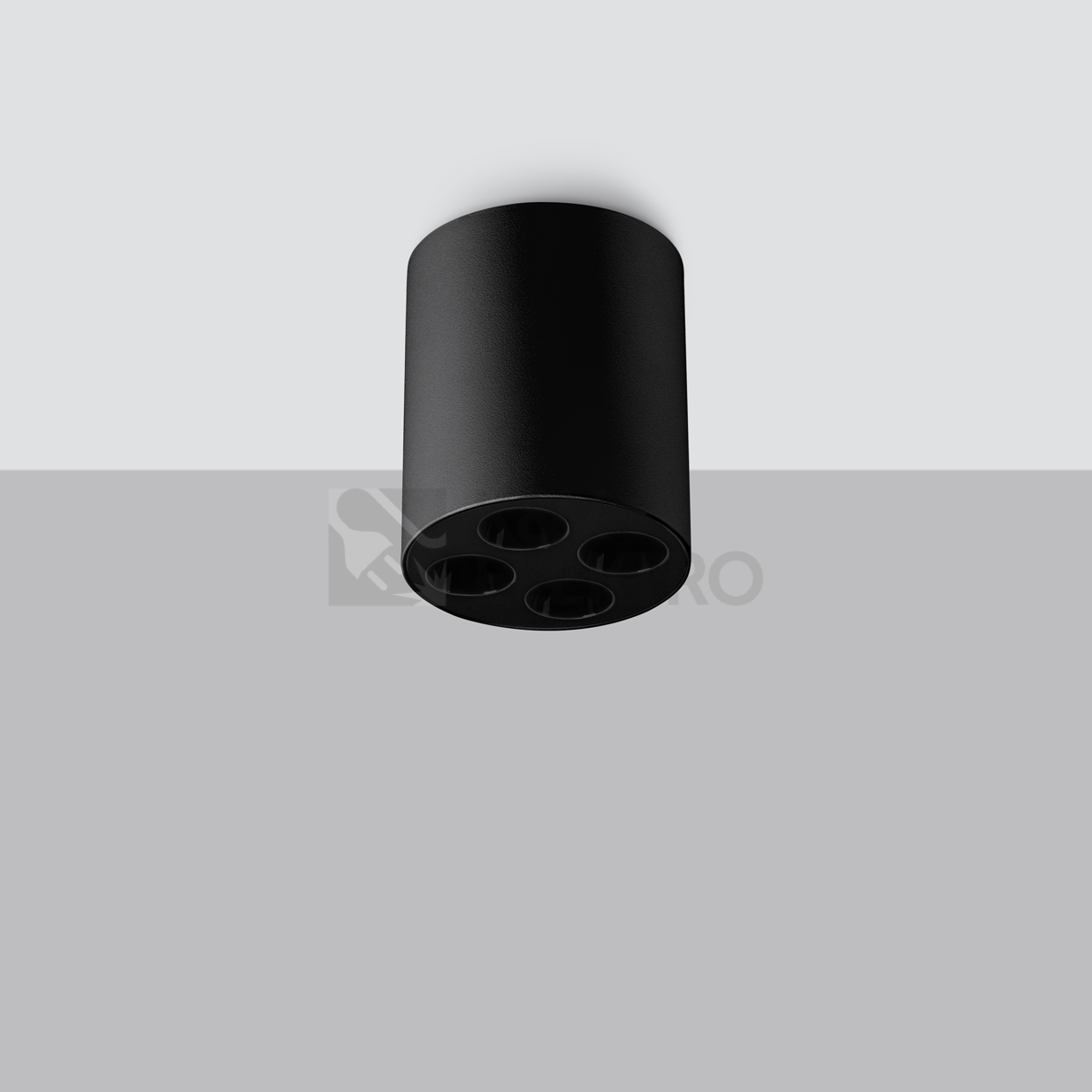 Obrázek produktu Stropní LED svítidlo SOLLUX ZOE černé 9W SL.1210 1