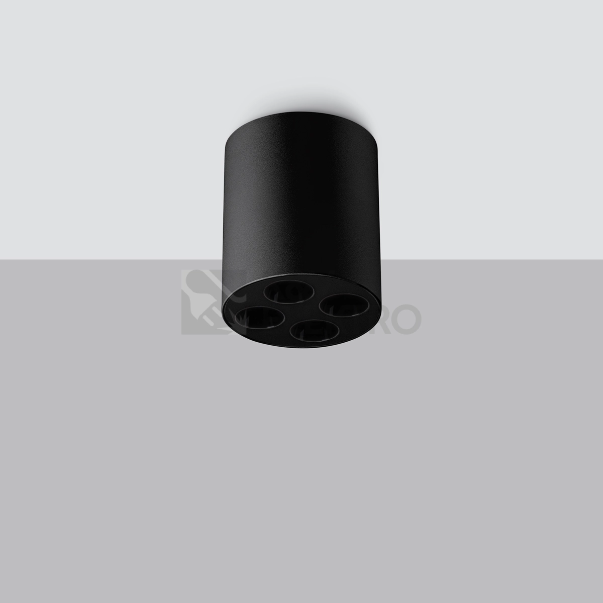 Obrázek produktu Stropní LED svítidlo SOLLUX ZOE černé 9W SL.1210 1