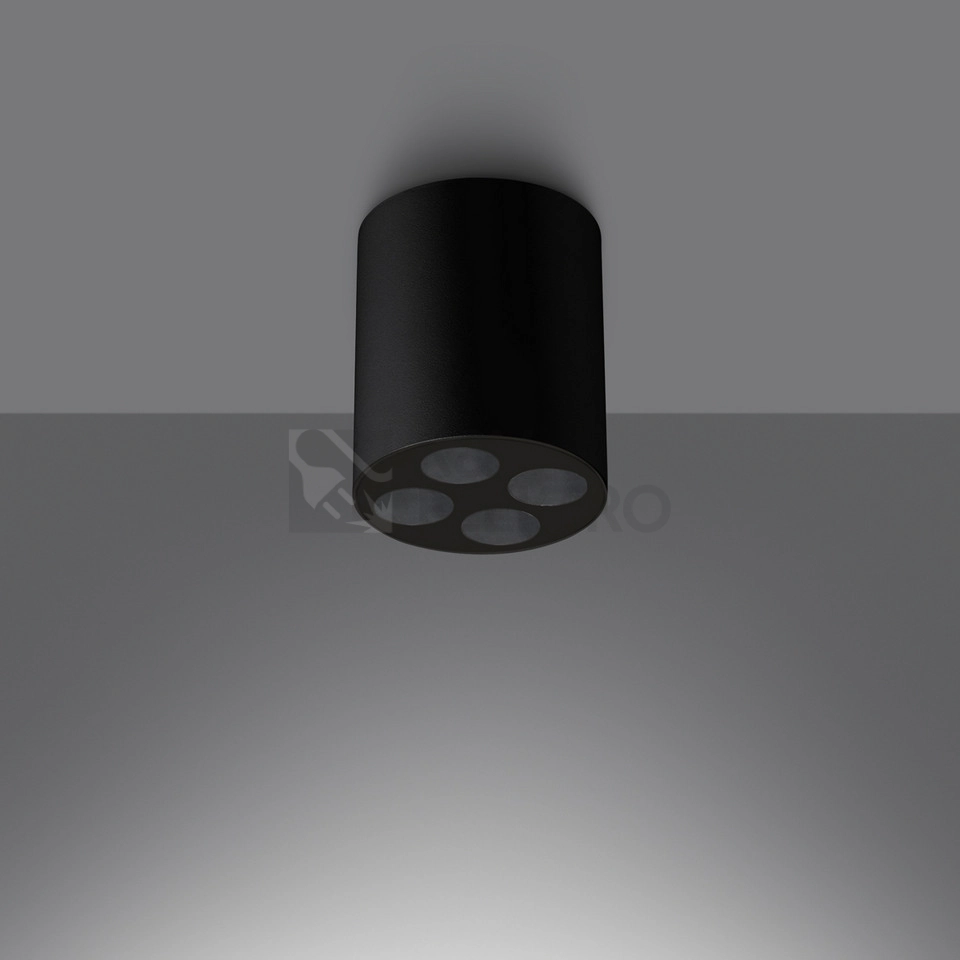 Obrázek produktu Stropní LED svítidlo SOLLUX ZOE černé 9W SL.1210 2