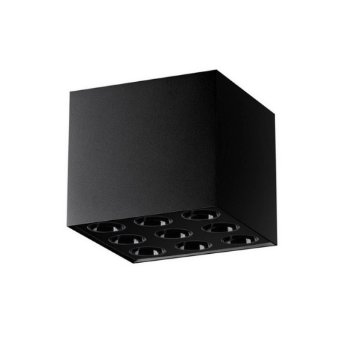 Stropní LED svítidlo SOLLUX OZZY černé 16W SL.1211