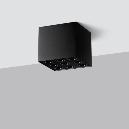 Stropní LED svítidlo SOLLUX OZZY černé 16W SL.1211 (obrázek 4)