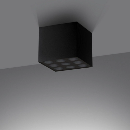 Stropní LED svítidlo SOLLUX OZZY černé 16W SL.1211 (obrázek 5)