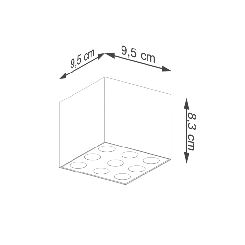 Stropní LED svítidlo SOLLUX OZZY černé 16W SL.1211 (obrázek 7)