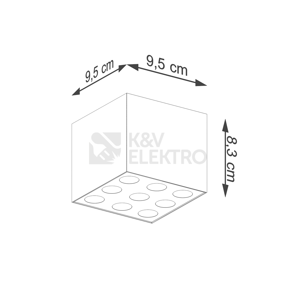 Obrázek produktu Stropní LED svítidlo SOLLUX OZZY černé 16W SL.1211 6