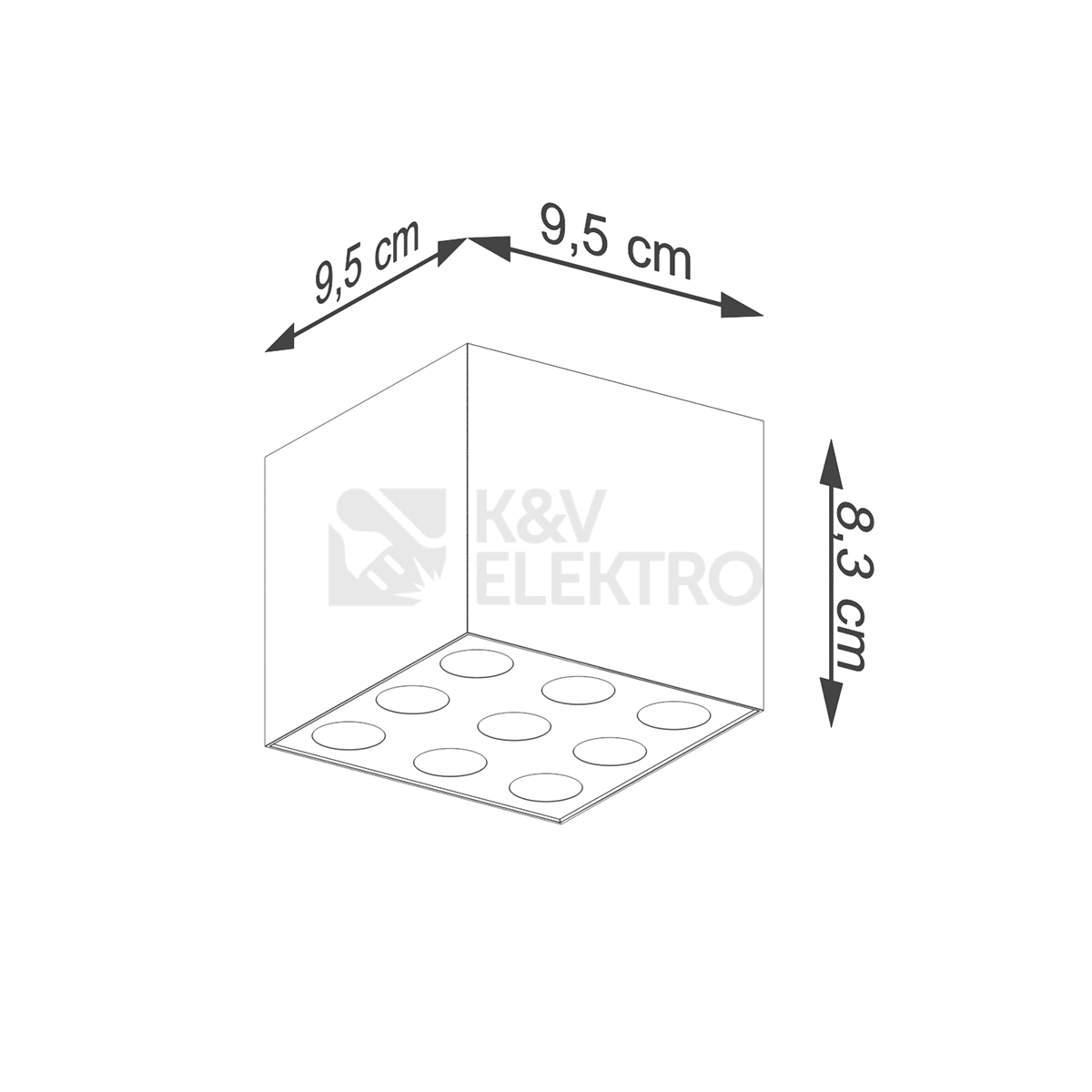 Obrázek produktu Stropní LED svítidlo SOLLUX OZZY černé 16W SL.1211 6