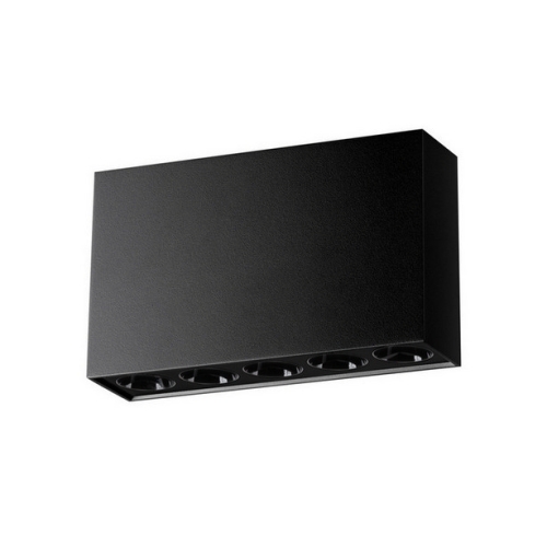 Stropní LED svítidlo SOLLUX SOLE černé 11W SL.1212
