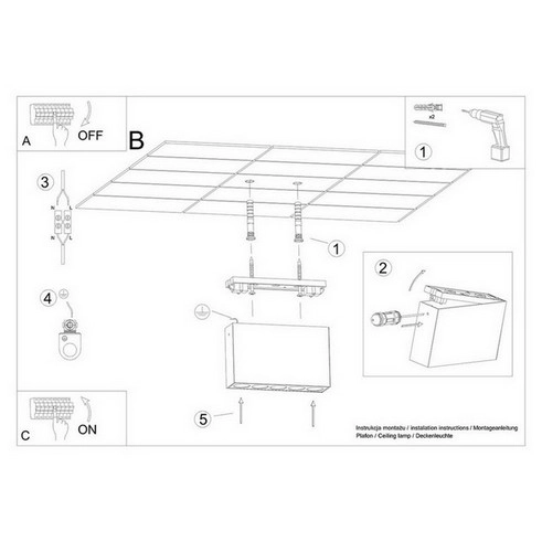 Stropní LED svítidlo SOLLUX SOLE černé 11W SL.1212 (obrázek 8)