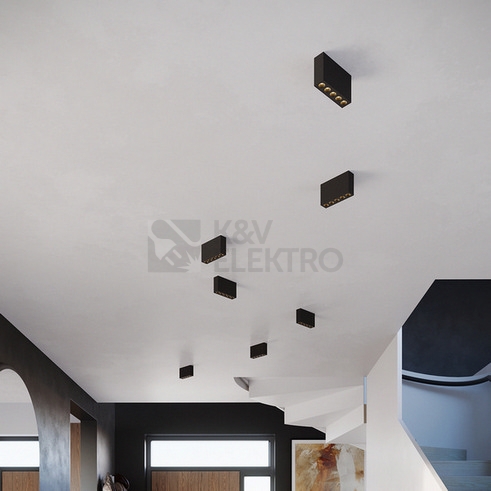 Obrázek produktu Stropní LED svítidlo SOLLUX SOLE černé 11W SL.1212 1