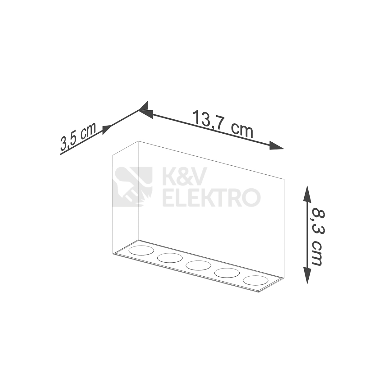 Obrázek produktu Stropní LED svítidlo SOLLUX SOLE černé 11W SL.1212 6