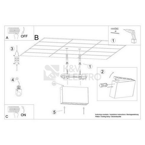 Obrázek produktu Stropní LED svítidlo SOLLUX SOLE černé 11W SL.1212 7