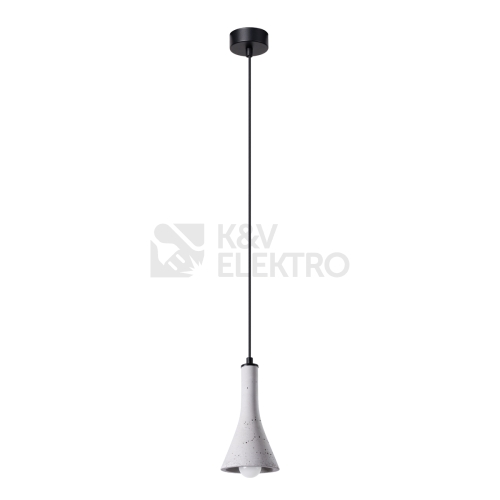 Závěsné svítidlo SOLLUX REA 1 beton E14 1x12W bez žárovky SL.1223