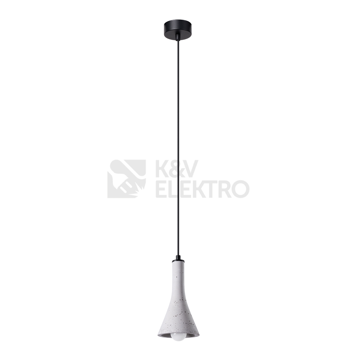 Obrázek produktu Závěsné svítidlo SOLLUX REA 1 beton E14 1x12W bez žárovky SL.1223 0