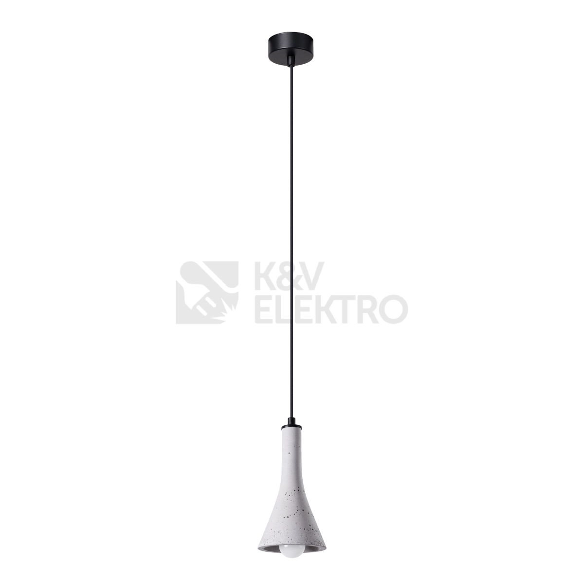 Obrázek produktu Závěsné svítidlo SOLLUX REA 1 beton E14 1x12W bez žárovky SL.1223 0