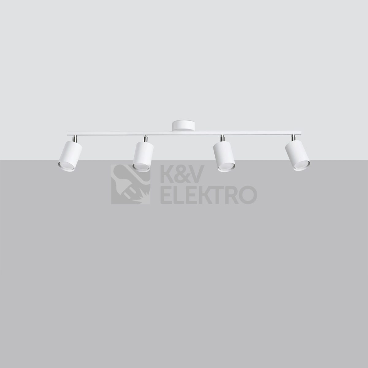 Obrázek produktu Stropní svítidlo SOLLUX LEMMI 4L bílé GU10 4x10W bez žárovky SL.1227 1