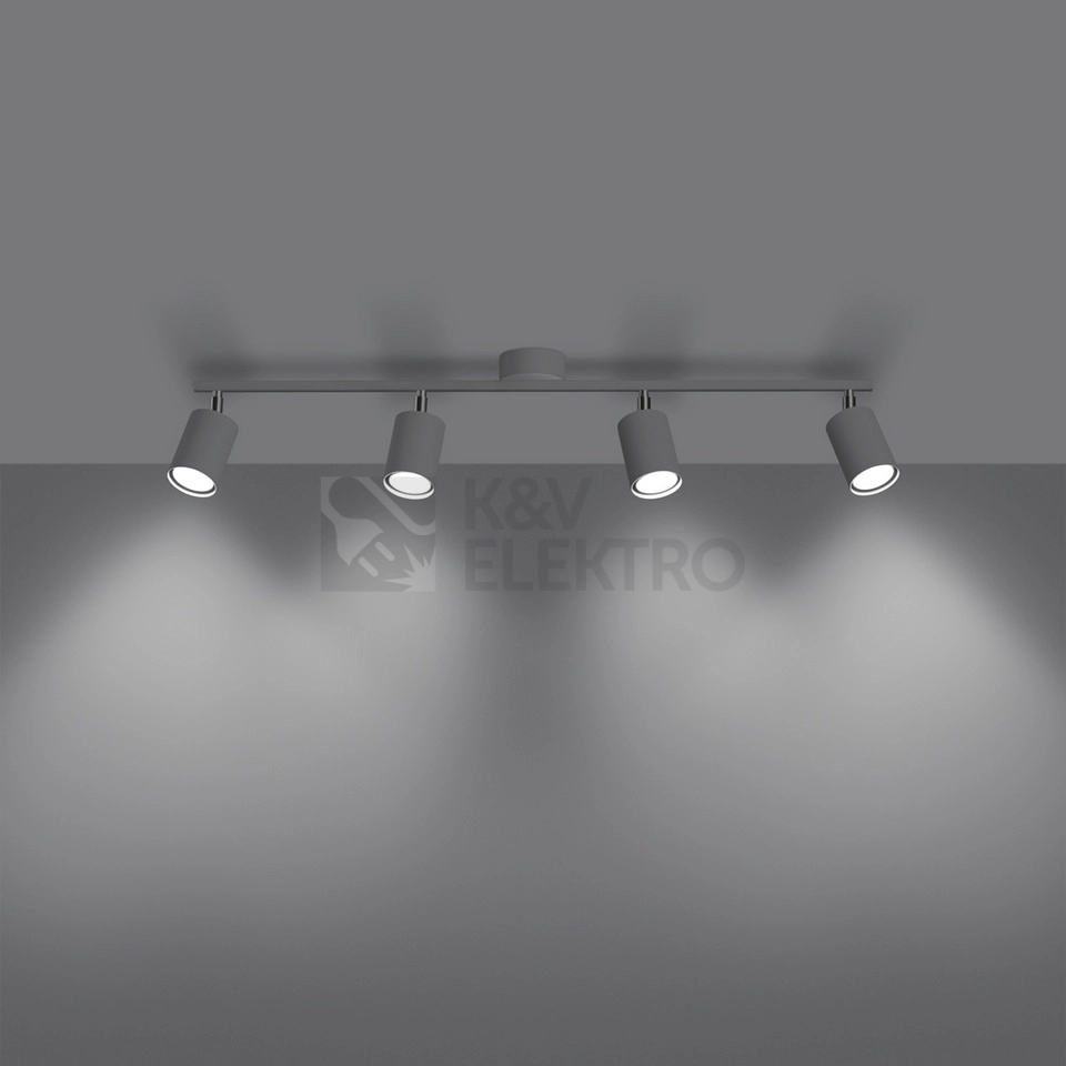 Obrázek produktu Stropní svítidlo SOLLUX LEMMI 4L bílé GU10 4x10W bez žárovky SL.1227 2